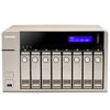 QNAP TVS-863+-US 8-Bay AMD x86-based NAS, Quad Core 2.4GHz, 8GB RAM, Pre-installed 1 Port 10GbE, 2 x 1GbE (TVS-863+-US)