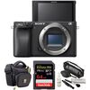 Sony Alpha a6400 Mirrorless Digital Camera Body with Accessories Kit