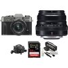 Top ponuda FUJIFILM X-T30 Mirrorless Digital Camera with 15-45mm and 35mm f/2 Lenses and Accessories Kit (Charcoal Silver) - LaptopPlaza uvoz i distribucija laptopova, projektora i druge IT opreme