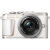 Olympus PEN E-PL10 Mirrorless Digital Camera with 14-42mm Lens (White)