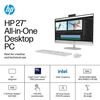 HP - 27" Full HD Touch-Screen All-in-One with Adjustable Height - Intel Core Ultra 7 - 16GB Memory - 1TB SSD - Shell White