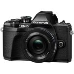 Olympus OM-D E-M10 Mark III Mirrorless Micro Four Thirds Digital Camera with 14-42mm EZ Lens (Black)