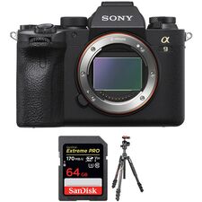 Top ponuda Sony Alpha a9 II Mirrorless Digital Camera Body with Tripod Kit - LaptopPlaza uvoz i distribucija laptopova, projektora i druge IT opreme