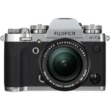 FUJIFILM X-T3 Mirrorless Digital Camera with 18-55mm Lens (Silver)