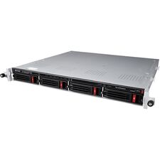 Buffalo TeraStation 5410RN Rackmount 8TB NAS Hard Drives Included (2 X 4TB, 4 Bay) iSCSI