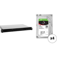 Synology 40TB RX418 NAS Expansion Unit Kit with Seagate NAS Drives (4 x 10TB)