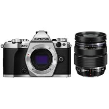 Olympus OM-D E-M5 Mark II Mirrorless Micro Four Thirds Digital Camera with 12-40mm f/2.8 Lens Kit (Silver)