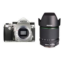 Pentax KP DSLR Camera with 18-135mm Lens Kit (Silver)