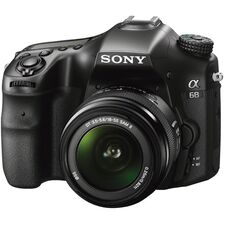 Sony Alpha a68 DSLR Camera with 18-55mm Lens