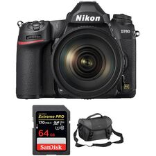 Nikon D780 DSLR Camera with 24-120mm Lens and Accessories Kit