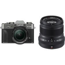 Top ponuda FUJIFILM X-T30 Mirrorless Digital Camera with 18-55mm and 50mm f/2 Lenses (Charcoal Silver/Black) - LaptopPlaza uvoz i distribucija laptopova, projektora i druge IT opreme