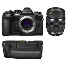 Top ponuda Olympus OM-D E-M1 Mark II Mirrorless Micro Four Thirds Camera with 12-40mm f/2.8 Lens and Battery Grip Kit - LaptopPlaza uvoz i distribucija laptopova, projektora i druge IT opreme