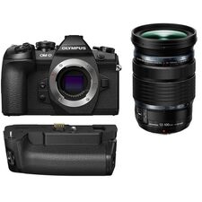 Top ponuda Olympus OM-D E-M1 Mark II Mirrorless Micro Four Thirds Digital Camera with 12-100mm Lens and Battery Grip Kit - LaptopPlaza uvoz i distribucija laptopova, projektora i druge IT opreme