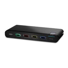 Belkin Universal 2nd Gen Secure KVM Switch, 4-Port Single Head w/ CAC