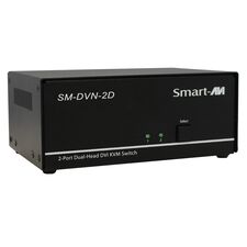 Top ponuda SmartAVI 2-Port Dual Head DVI-I DL Switch - LaptopPlaza uvoz i distribucija laptopova, projektora i druge IT opreme