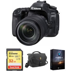 Canon EOS 80D DSLR Camera with 18-135mm Lens and Accessory Kit