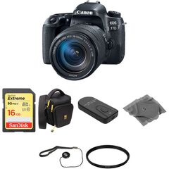 Canon EOS 77D DSLR Camera with 18-135mm Lens Basic Kit