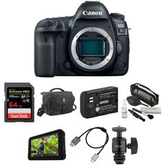 Canon EOS 5D Mark IV DSLR Camera Body with Pro Monitoring Kit