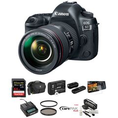 Top ponuda Canon EOS 5D Mark IV DSLR Camera with 24-105mm f/4L II Lens Deluxe Kit - LaptopPlaza uvoz i distribucija laptopova, projektora i druge IT opreme