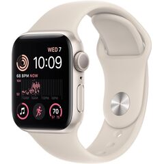 Top ponuda Apple Watch SE 2nd Generation (GPS) 40mm Aluminum Case with Starlight Sport Band - M/L - Starlight - LaptopPlaza uvoz i distribucija laptopova, projektora i druge IT opreme