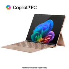 Microsoft - Surface Pro - Copilot+ PC - 13” - Snapdragon X Elite 16GB 512GB, Ram: 16GB, Display Type : OLED, Velicina hard diska: 512GB, Color: Dune, Tip procesora: Snapdragon X Elite 12-Core