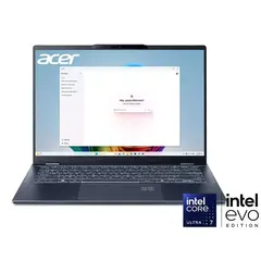 Top ponuda Acer - Swift 14 AI – 14" WUXGA Touch Laptop - Copilot+ PC – Intel Core Ultra 7 – 32GB Memory – 1TB SSD - Steam Blue - LaptopPlaza uvoz i distribucija laptopova, projektora i druge IT opreme