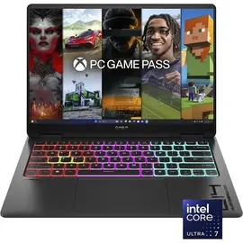 HP OMEN - Transcend 14" 120Hz 3K OLED Gaming Laptop - Intel Core Ultra 7-155H - 16GB Memory - NVIDIA GeForce RTX 4060 - 1TB SSD - Shadow Black