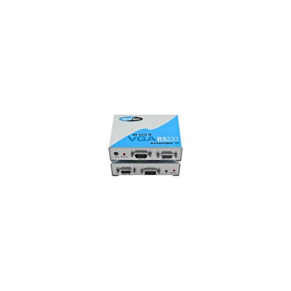 Gefen DVI RS232 - DVI & RS232 Extender, Sender With Receiver - Transfers Signals Over Network Cables