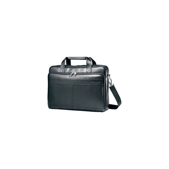 Samsonite Leather Checkpoint Friendly Case (Black)