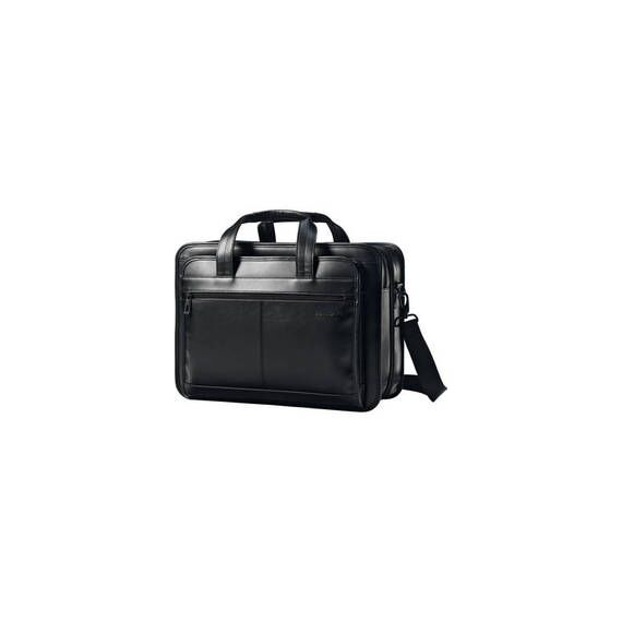 Samsonite Leather Expandable Business Case (Black)