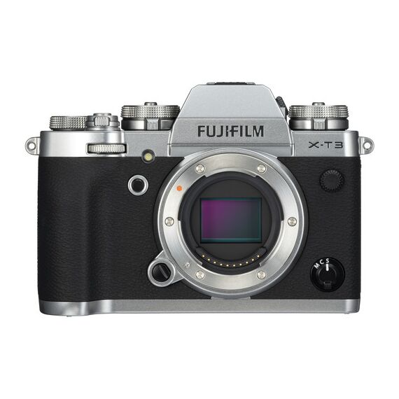 FUJIFILM X-T3 Mirrorless Digital Camera (Body Only, Silver)