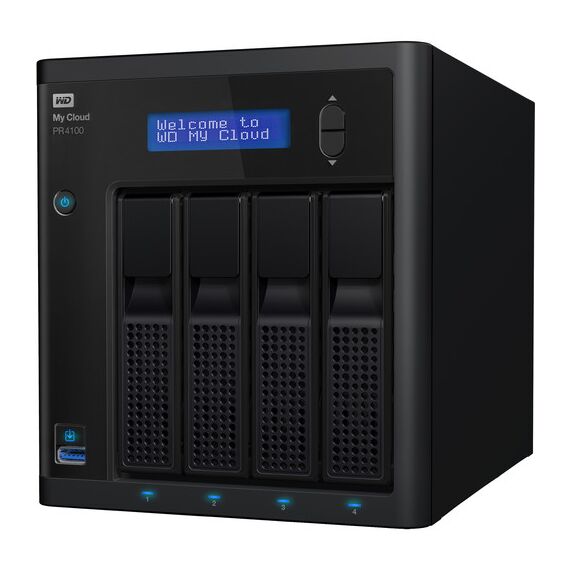 WD My Cloud Pro Series 56TB PR4100 4-Bay NAS Server (4 x 14TB)