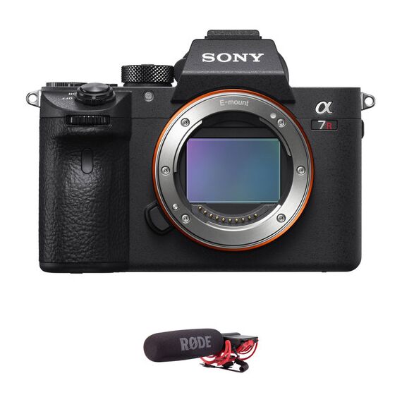 Sony Alpha a7R III Mirrorless Digital Camera (Body Only) with Video Microphone Kit