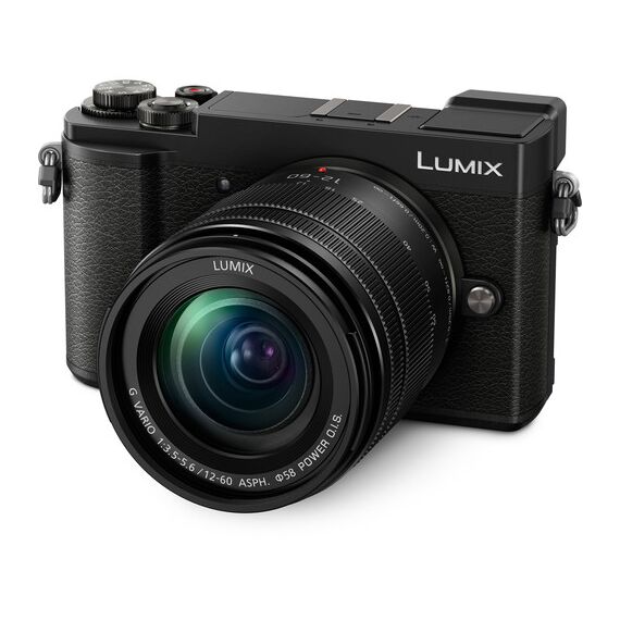 Panasonic Lumix DC-GX9 Mirrorless Micro Four Thirds Digital Camera with 12-60mm Lens (Black)