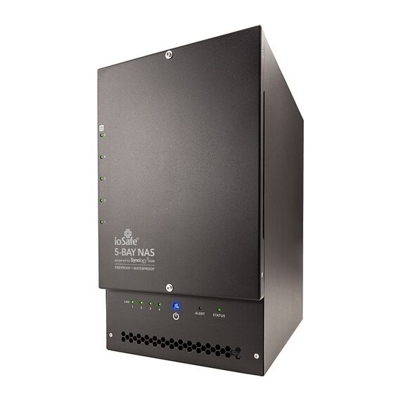 IoSafe Server5/ Disaster Protection/ Intel Processor D-1520/1521/ 32GB/ 50TB/ 5-Bay/ Raid/ w/o OS