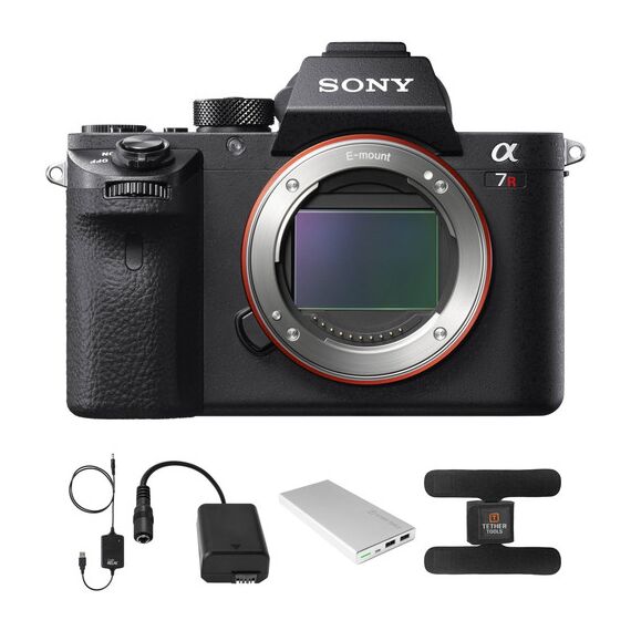 Sony Alpha a7R II Mirrorless Digital Camera with Tether Tools Accessories Kit