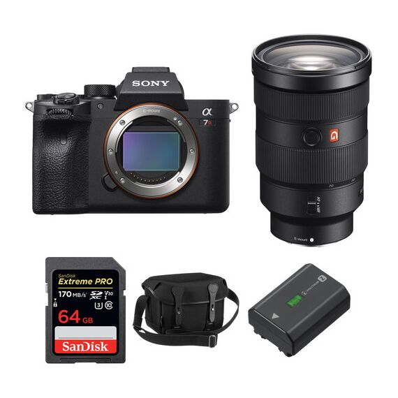 Sony Alpha a7R IV Mirrorless Digital Camera with 24-70mm f/2.8 Lens and Accessories Kit