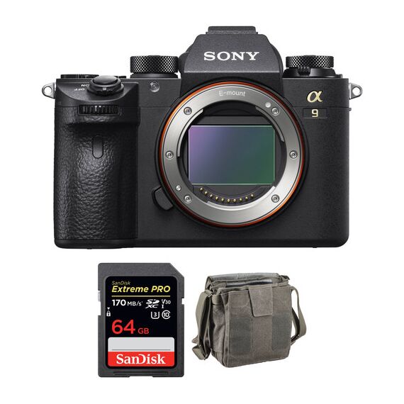 Sony Alpha a9 Mirrorless Digital Camera with Accessory Kit