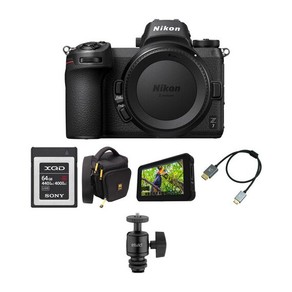 Nikon Z 7 Mirrorless Digital Camera Body with Pro Monitoring Kit