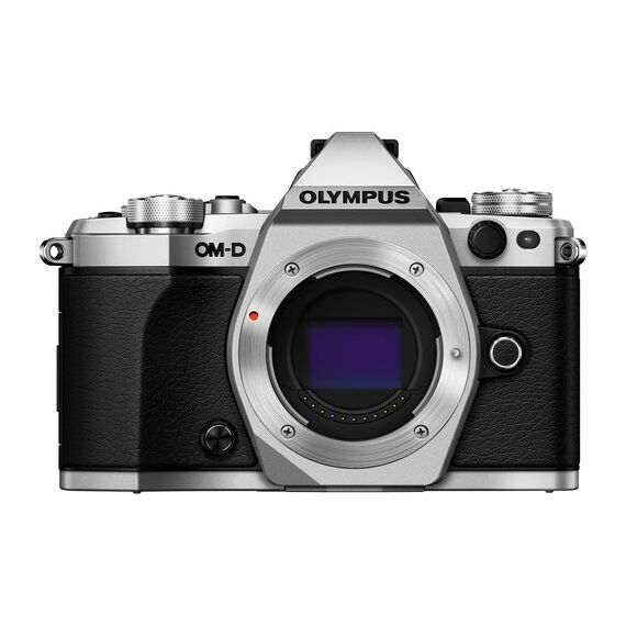 Olympus OM-D E-M5 Mark II Mirrorless Micro Four Thirds Digital Camera (Body, Silver)