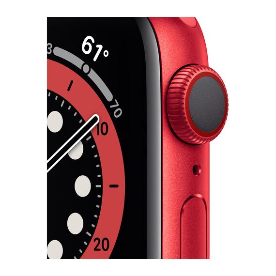 Apple Watch Series 6 (GPS + Cellular, 40mm, PRODUCT(RED) Aluminum, PRODUCT(RED) Sport Band)