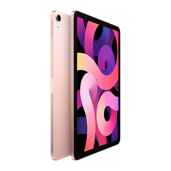 Apple 10.9" iPad Air (4th Gen, 64GB, Wi-Fi + 4G LTE, Rose Gold), 2 image