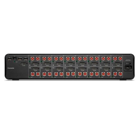 Belkin 16-Port Single Head DP/HDMI to DP/HDMI Video Secure Desktop KVM Switch PP4.0, 2 image