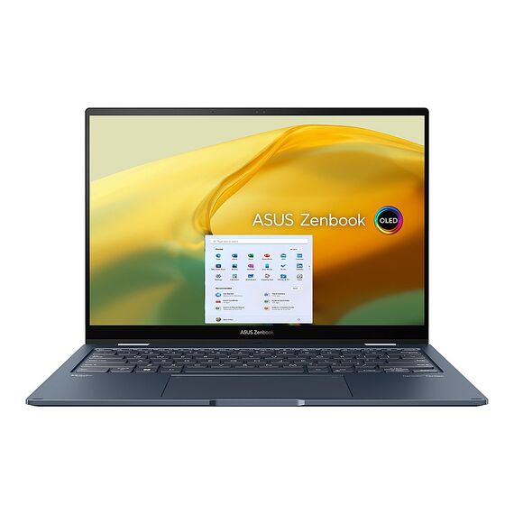 ASUS - ZenBook 14 Flip 2-in-1 14" OLED Touchscreen Notebook - Intel Core i7-1360P with 16GB Memory - 1TB SSD - Ponder Blue