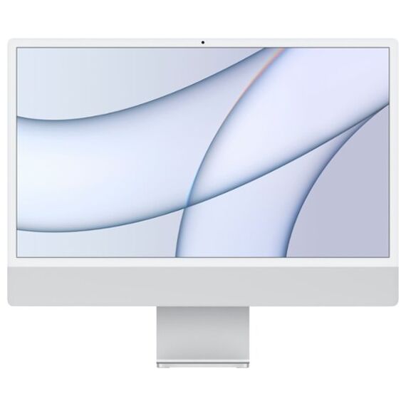 Apple - iMac 24" All-In-One - M3 chip - 8GB Memory - 256GB (Latest Model) - Silver, Color: Silver