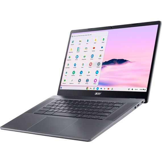 Acer - Chromebook Plus 515 Laptop with Google AI – 15.6" FHD Display - Intel i3-1215U – 8GB LPDDR5X – 128GB UFS – Wi-Fi 6E - Steel Gray, 2 image