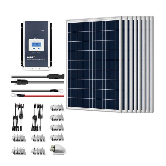 Top ponuda ACOPower 600W 12V Polycrystalline Solar Panel RV Kit with 50A MPPT Charge Controller - LaptopPlaza uvoz i distribucija laptopova, projektora i druge IT opreme