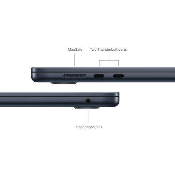 Top ponuda Apple 15" MacBook Air 24GB 2TB (M3, Midnight), 6 image - LaptopPlaza uvoz i distribucija laptopova, projektora i druge IT opreme