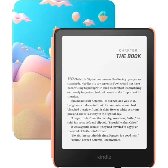 Top ponuda Amazon - Kindle Paperwhite Kids (16 GB) – larger 7" glare-free display – Kids read an average of 1+ hour per day with Kindle - 2024 - Starfish - LaptopPlaza uvoz i distribucija laptopova, projektora i druge IT opreme