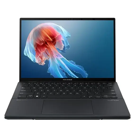 ASUS - Zenbook DUO Dual 14” 3K OLED Touch Laptop - Intel Core Ultra 9 with 32GB Memory - Intel Arc Graphics - 1TB SSD - Inkwell Gray, 4 image